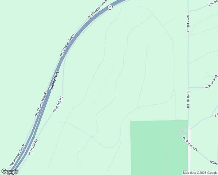 map of restaurants, bars, coffee shops, grocery stores, and more near 392 Terrace Drive in Fairbanks