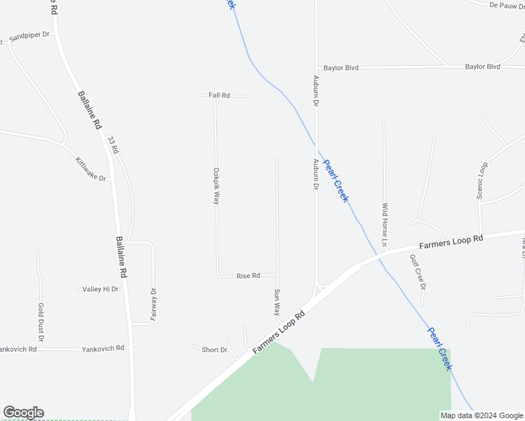 map of restaurants, bars, coffee shops, grocery stores, and more near 485 Sun Way in Fairbanks