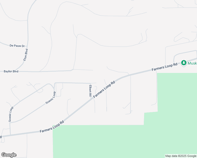 map of restaurants, bars, coffee shops, grocery stores, and more near 1470 Husky Way in Fairbanks