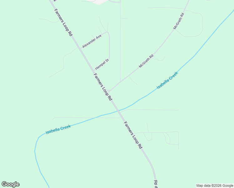 map of restaurants, bars, coffee shops, grocery stores, and more near 399 Farmers Loop Road in Fairbanks