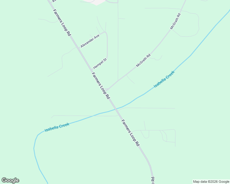 map of restaurants, bars, coffee shops, grocery stores, and more near 399 Farmers Loop Road in Fairbanks