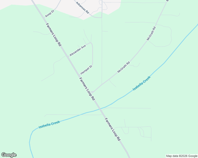 map of restaurants, bars, coffee shops, grocery stores, and more near 625 Lowell Road in Fairbanks