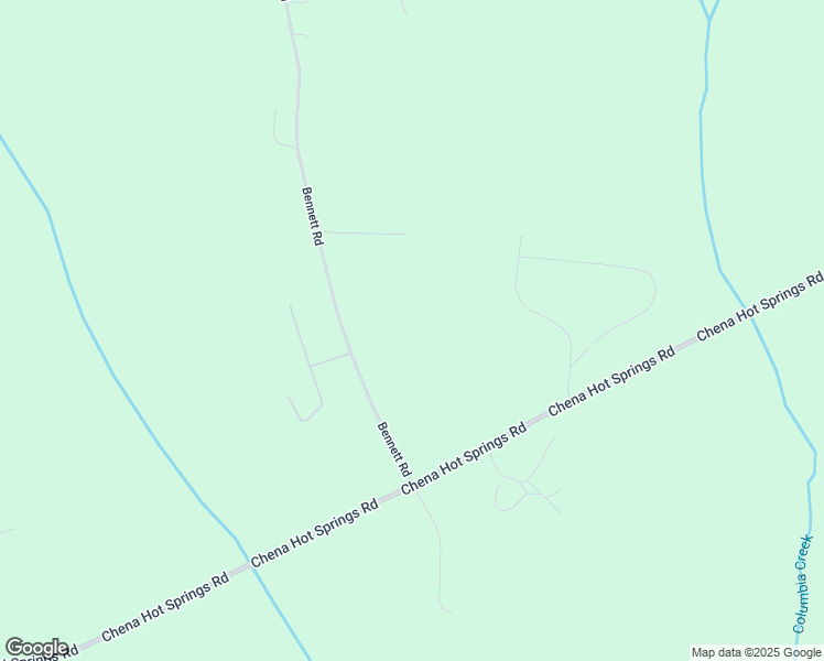 map of restaurants, bars, coffee shops, grocery stores, and more near 720 Bennett Road in Fairbanks