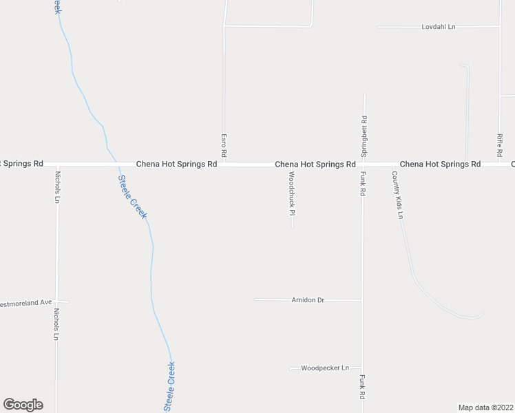 map of restaurants, bars, coffee shops, grocery stores, and more near 747 Woodchuck Pl in Fairbanks