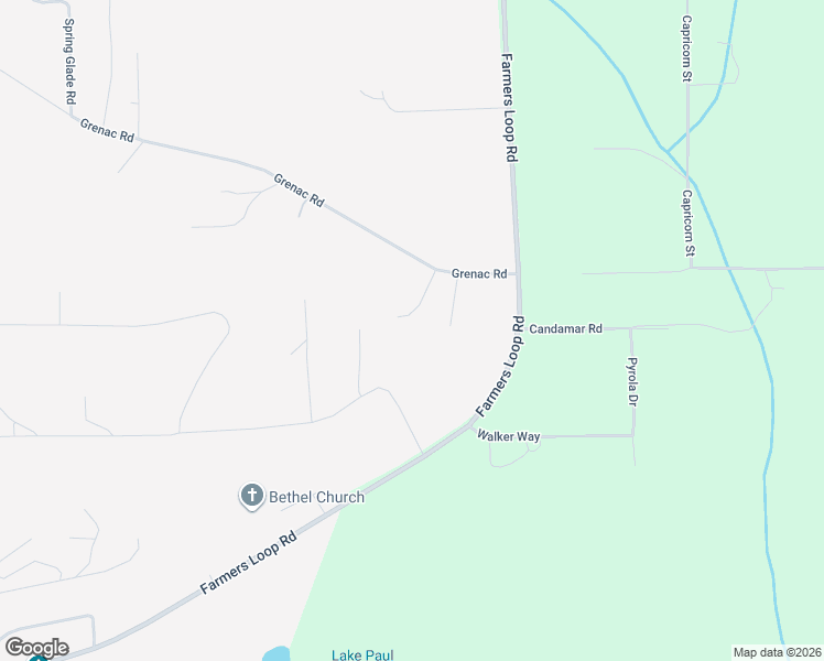 map of restaurants, bars, coffee shops, grocery stores, and more near 722 Fireweed Drive in Fairbanks