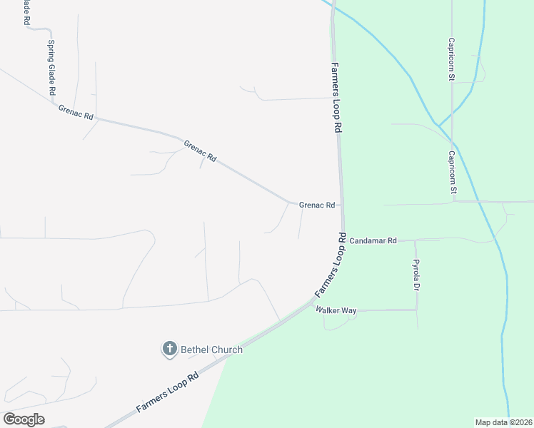 map of restaurants, bars, coffee shops, grocery stores, and more near 722 Fireweed Drive in Fairbanks