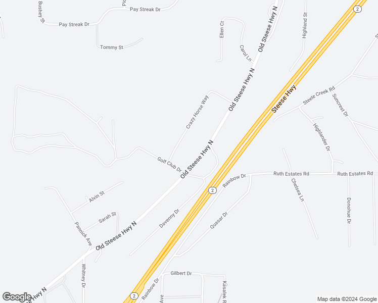 map of restaurants, bars, coffee shops, grocery stores, and more near 840 Crazy Horse Way in Fairbanks
