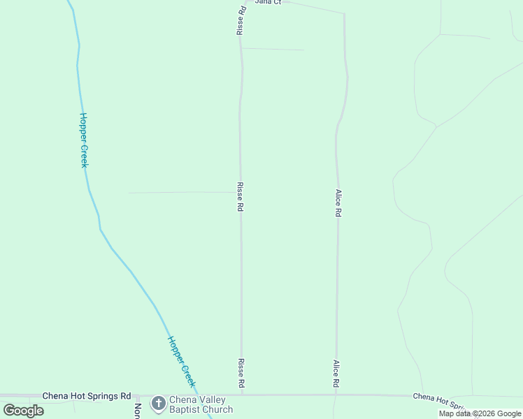 map of restaurants, bars, coffee shops, grocery stores, and more near 850 Risse Road in Fairbanks