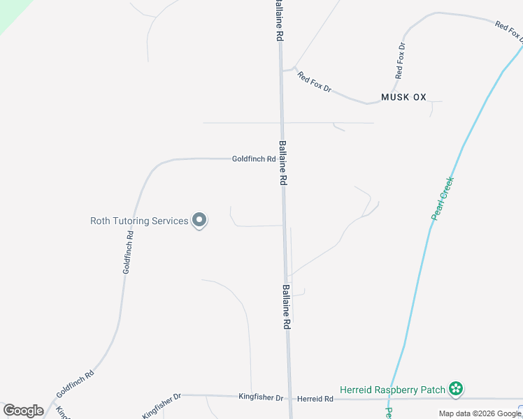 map of restaurants, bars, coffee shops, grocery stores, and more near 1874 Arctic Loon Circle in Fairbanks