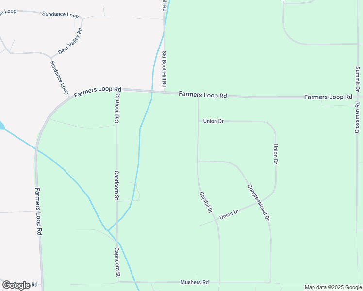 map of restaurants, bars, coffee shops, grocery stores, and more near 853 Constitution Drive in Fairbanks