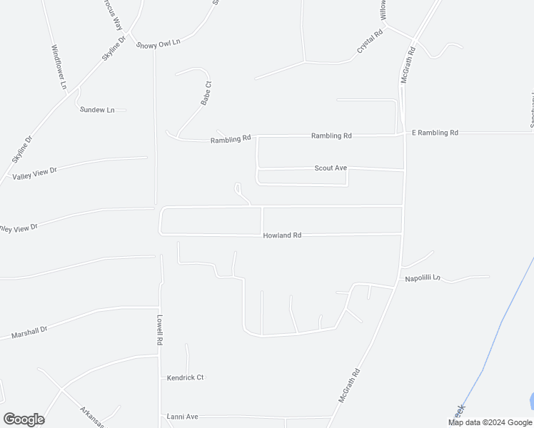map of restaurants, bars, coffee shops, grocery stores, and more near 300 Howland Road in Fairbanks