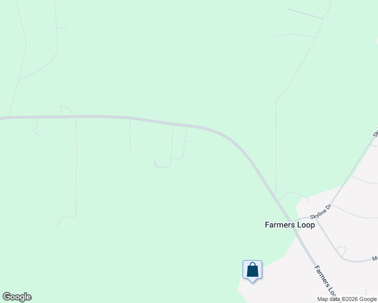 map of restaurants, bars, coffee shops, grocery stores, and more near 655 Farmers Loop Road in Fairbanks