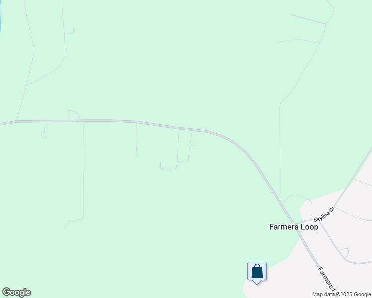 map of restaurants, bars, coffee shops, grocery stores, and more near 655 Farmers Loop Road in Fairbanks