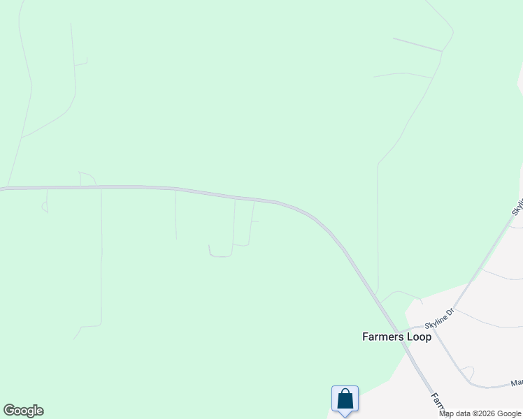 map of restaurants, bars, coffee shops, grocery stores, and more near 657 Farmers Loop Road in Fairbanks