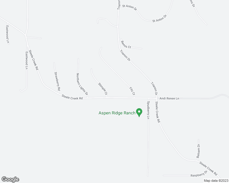 map of restaurants, bars, coffee shops, grocery stores, and more near 902 Stimple Court in Fairbanks