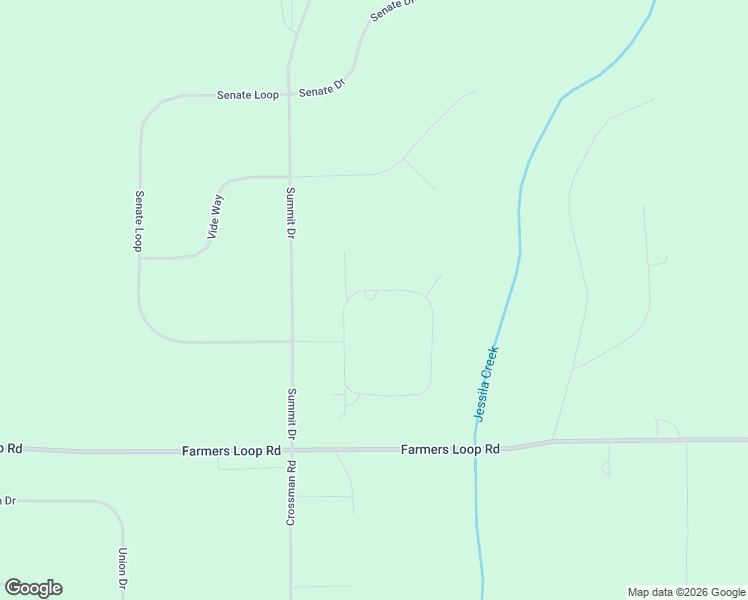 map of restaurants, bars, coffee shops, grocery stores, and more near 1120 Chickadee Loop in Fairbanks
