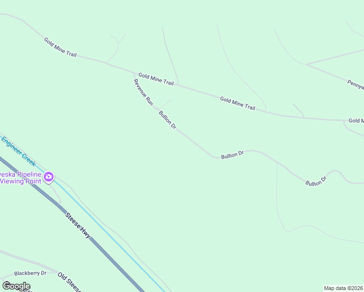map of restaurants, bars, coffee shops, grocery stores, and more near 325 Bullion Drive in Fairbanks