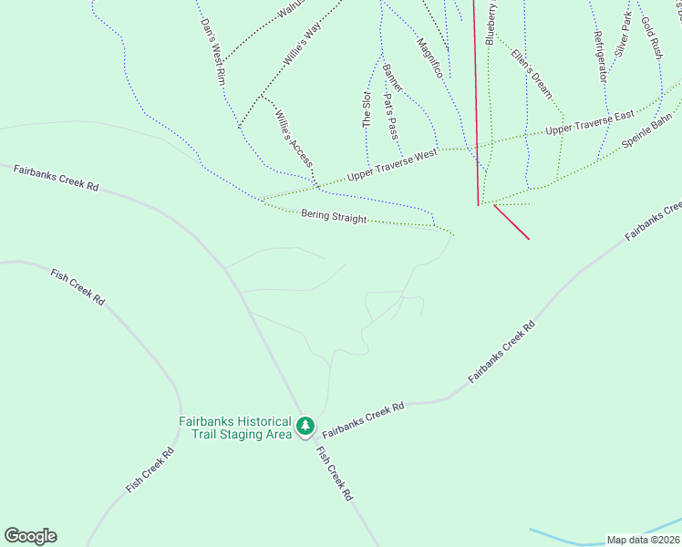 map of restaurants, bars, coffee shops, grocery stores, and more near 2280 Fairbanks Creek Road in Fairbanks