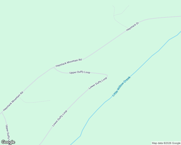 map of restaurants, bars, coffee shops, grocery stores, and more near 5932 Upper Duffy Loop in Fairbanks