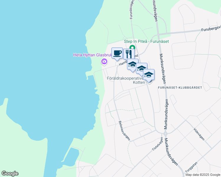 map of restaurants, bars, coffee shops, grocery stores, and more near in 