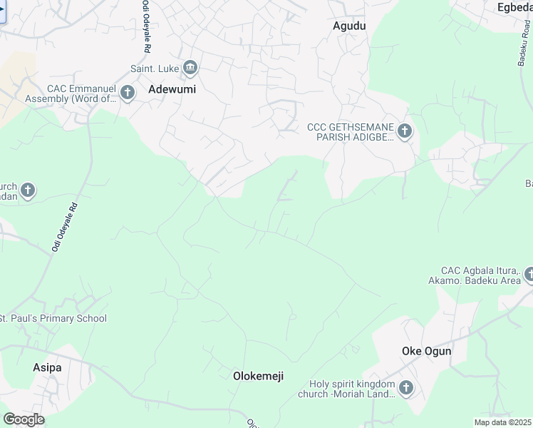 map of restaurants, bars, coffee shops, grocery stores, and more near in Adewumi