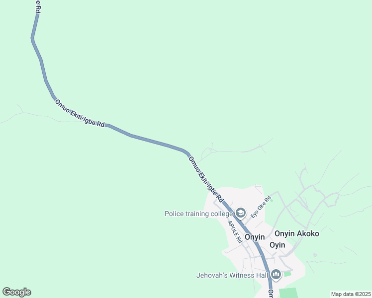 map of restaurants, bars, coffee shops, grocery stores, and more near in Akoko North West