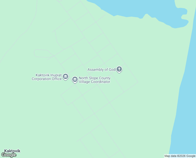 map of restaurants, bars, coffee shops, grocery stores, and more near Kaktovik Avenue in Kaktovik