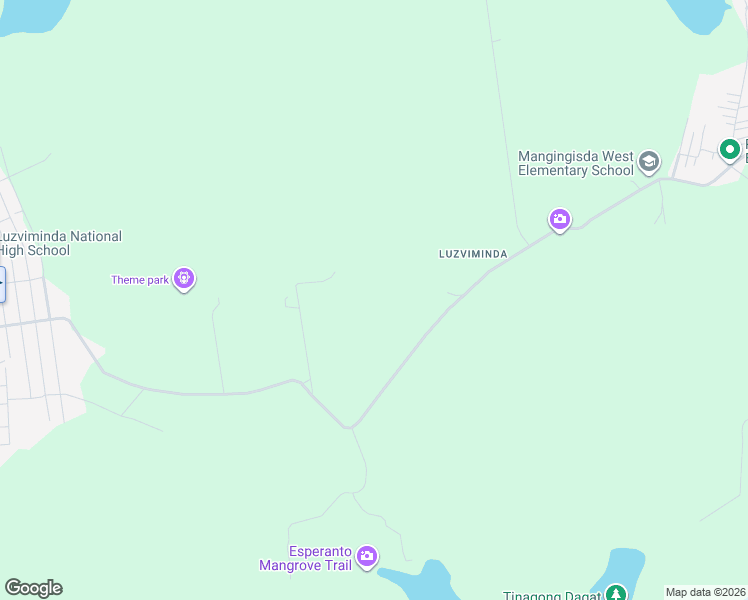 map of restaurants, bars, coffee shops, grocery stores, and more near Unnamed Road in Puerto Princesa
